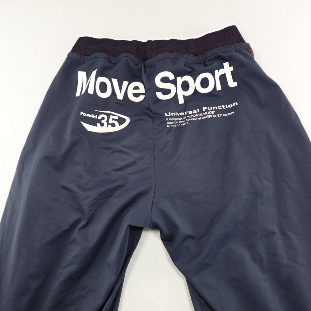 Descente Athletic Pants Men's Large Lightweight Move Sport Made In Japan Flaws - Picture 14 of 16